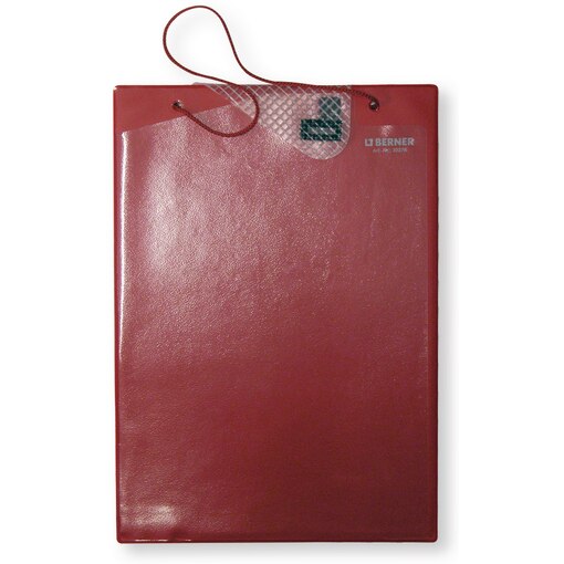 Pochette d'ordre de réparation A4 rouge